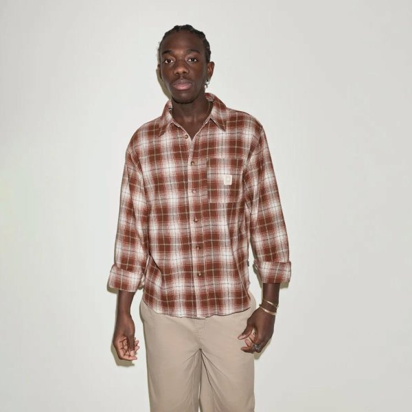Чоловіча сорочка PLAID WORK SHIRT «FFR»