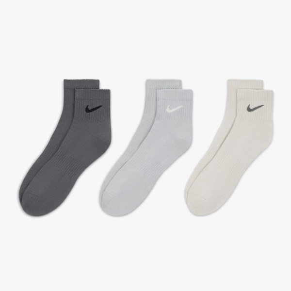 Шкарпетки NIKE EVERYDAY LIGHTWEIGHT ANKLE SOCKS 3P