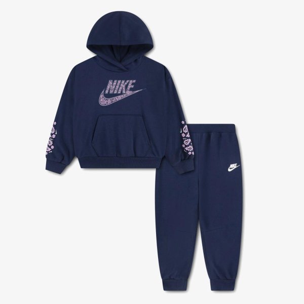 Дитячий костюм NIKE NKG RETRO FT HOODIE JOGGER SET