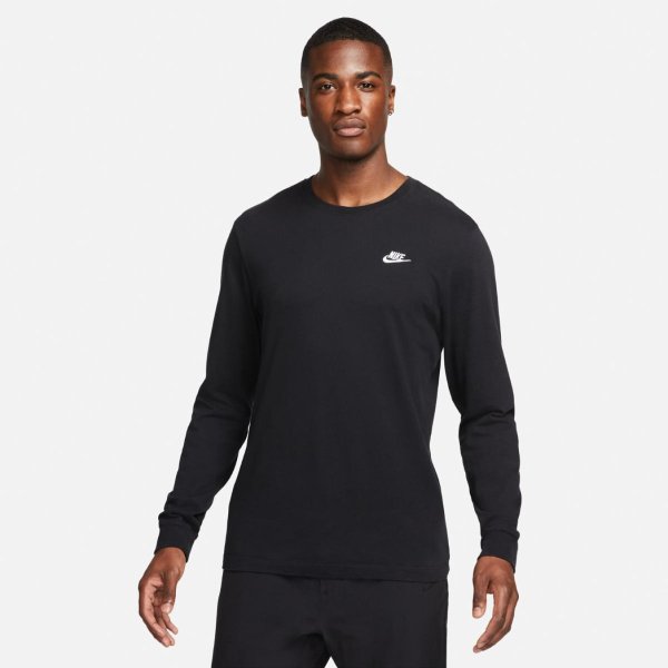 Чоловічий лонгслів NIKE M NSW CLUB TEE - LS