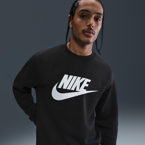 Чоловіча толстовка NIKE CLUB GRAPHIC CREW