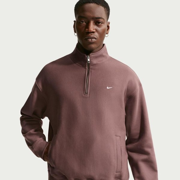 Чоловіча толстовка NIKE LIFE SOLO SWOOSH QUARTER ZIP