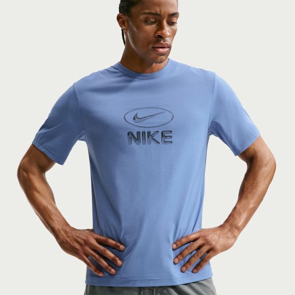 Чоловіча футболка NIKE HYVERSE DRI-FIT UV TOP FLD GRAPHIC «Tough Red»