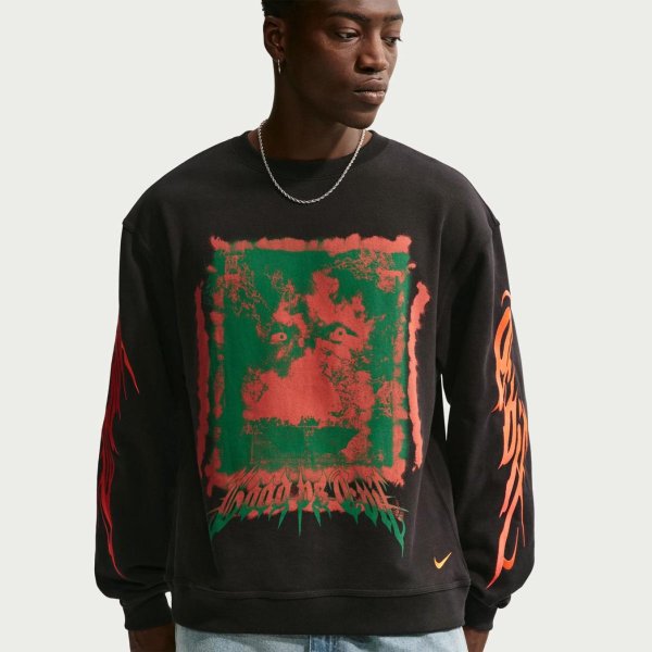 Чоловіча толстовка NIKE «YOUR MESSAGE HERE» GRAPHIC FLEECE CREW