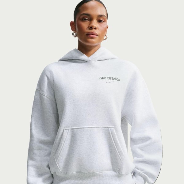 Жіноча толстовка NIKE STUDIO FLEECE OVERSIZED PULLOVER HOODIE