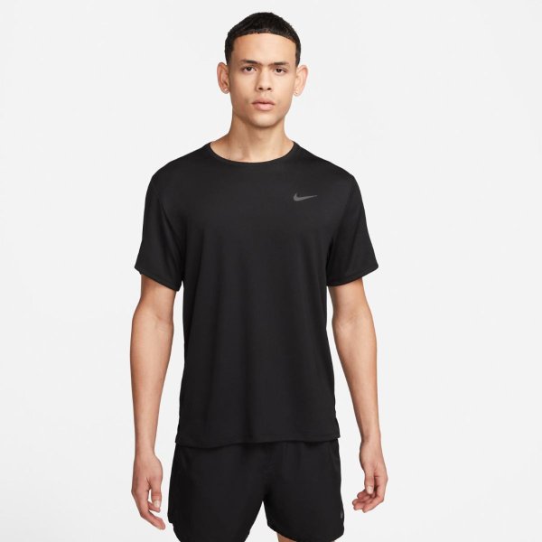 Мужская футболка NIKE MILER DRI-FIT UV SHORT-SLEEVE RUNNING TOP