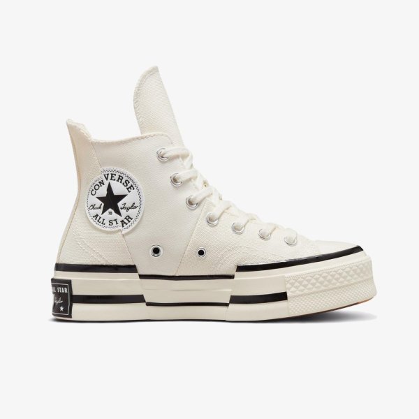 Женские кеды CONVERSE CHUCK 70 PLUS HIGH «Egret»