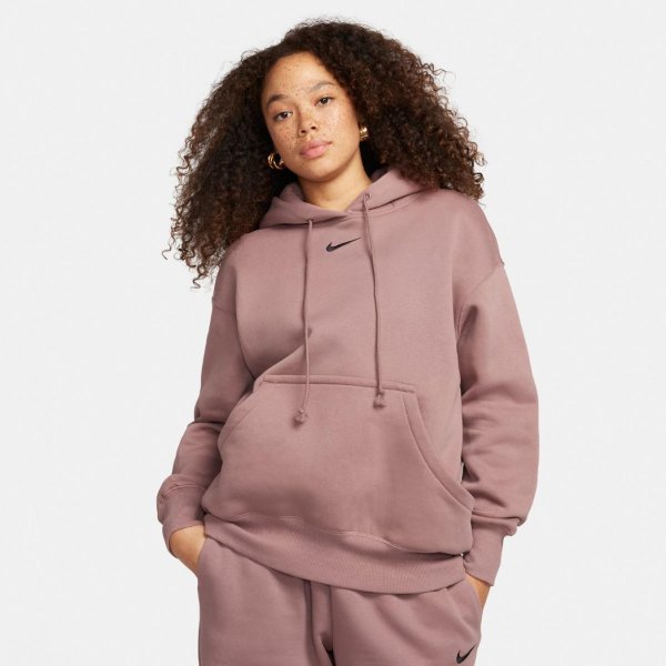 Женская толстовка NIKE W NSW PHNX FLC OS PO HOODIE