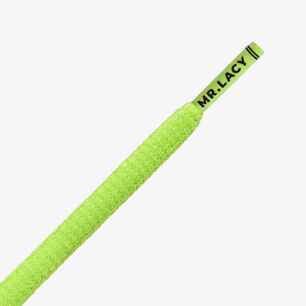 Шнурки Mr.Lacy Runnies Hydrophobic Neon Lime