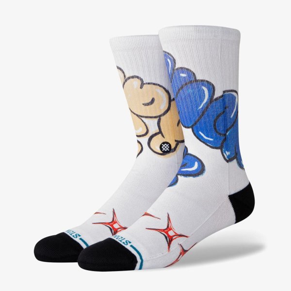 Носки STANCE TRYIN SUCKER CREW WHITE M