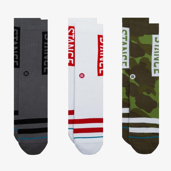 Шкарпетки STANCE THE OG 3 PACK