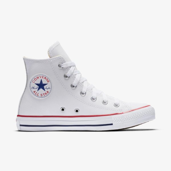 Кеди CONVERSE CHUCK TAYLOR ALL STAR HI LEATHER WHITE