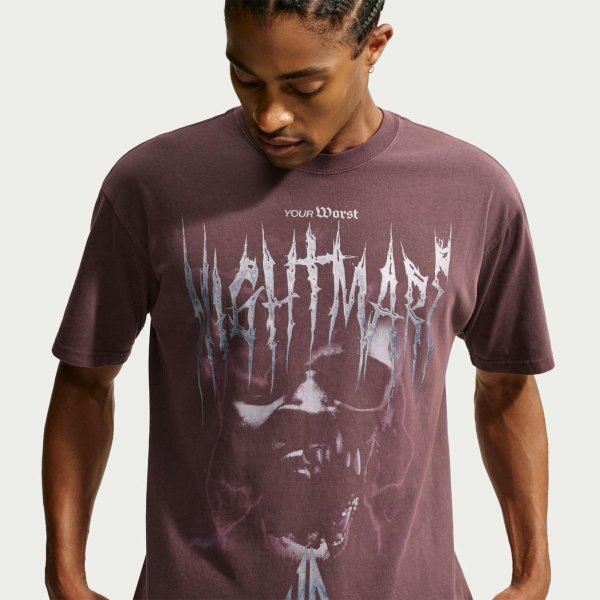Мужская футболка NIKE JM M NK TEE LSE OG NIGHTMARE