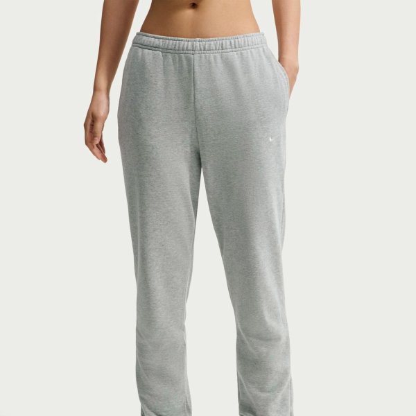 Жіночі штани NIKE STUDIO FLEECE LIGHTWEIGHT MID-RISE STANDARD CUFFED PANTS