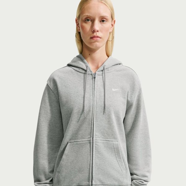 Женская толстовка NIKE STUDIO FLEECE LIGHTWEIGHT STANDARD FULL-ZIP HOODIE