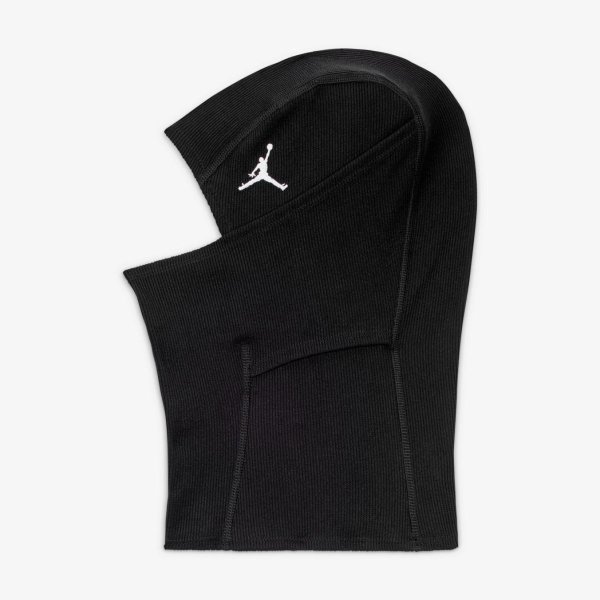 Балаклава JORDAN FLIGHT WARM RIB KNIT HOOD BLACK/WHITE OSFM