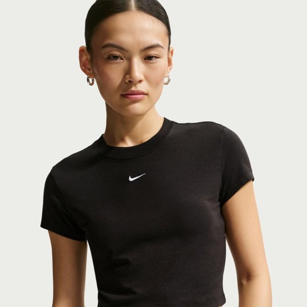 Жіноча футболка NIKE W NSW NK CHLL KNT CRP