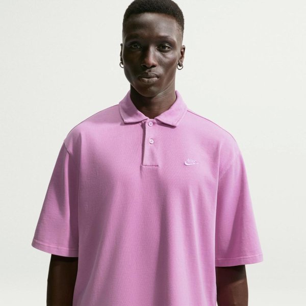 Чоловіче поло NIKE M NK CLUB JERSEY POLO WASHED