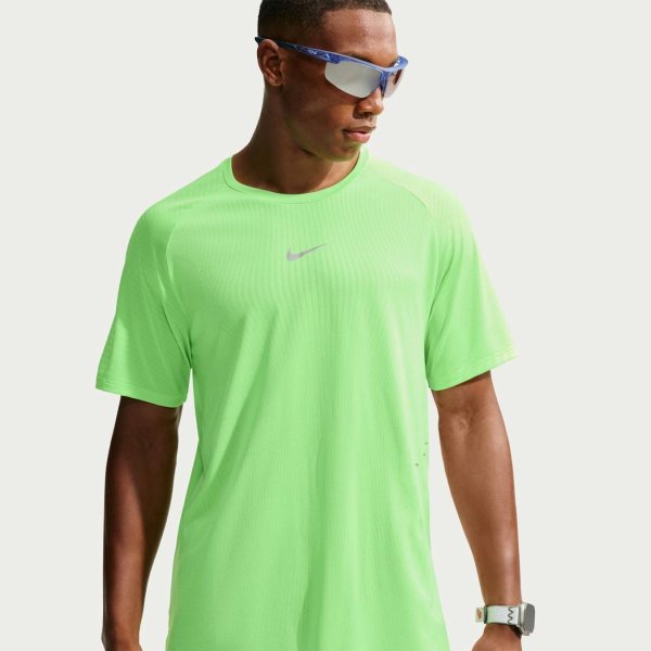 Чоловіча футболка NIKE STRIDE AERO-FIT SHORT-SLEEVE RUNNING TOP