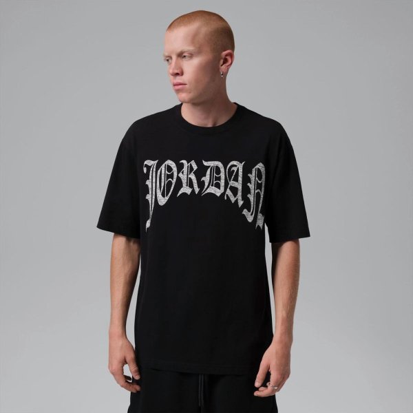 Чоловіча футболка JORDAN BROOKLYN GOTHIC 85 SS CREW