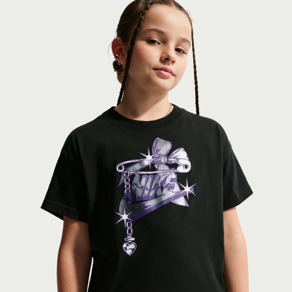 Дитяча футболка NIKE SPORTSWEAR FUTURA RIBBON GRAPHIC TEE