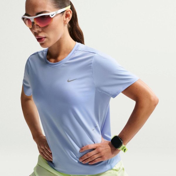 Жіноча футболка NIKE SWIFT DRI-FIT SHORT-SLEEVE RUNNING TOP