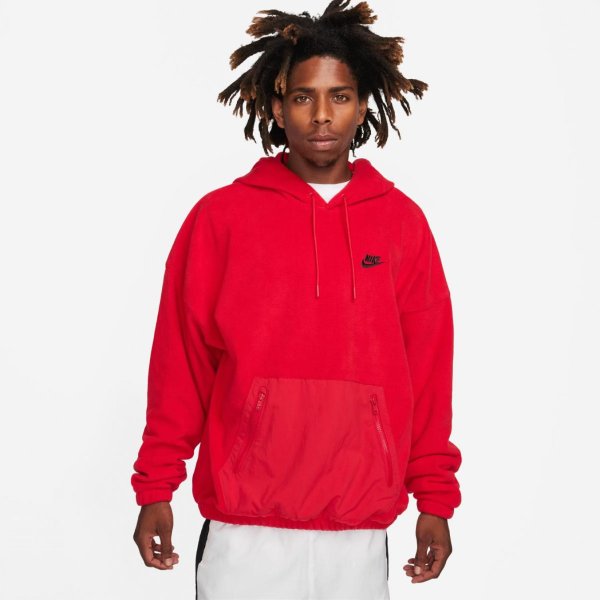 Чоловіча толстовка NIKE CLUB+ POLAR FLEECE PULLOVER HOODIE