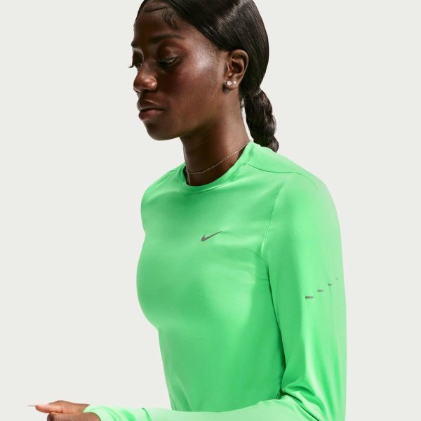 Женская футболка с длинным рукавом NIKE SWIFT DRI-FIT UV LONG SLEEVE CREW