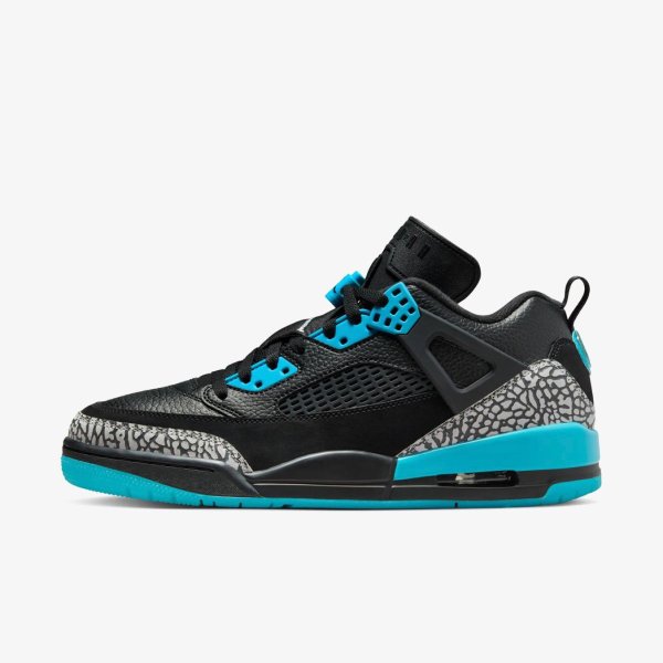 Чоловічі кросівки JORDAN SPIZIKE LOW BLACK / GAMMA BLUE