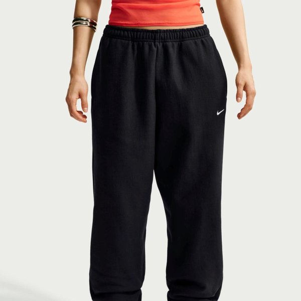 Жіночі штани NIKE W NK STUDIO FLEECE HVY (HEAVYWEIGHT) HR OS JOGGER
