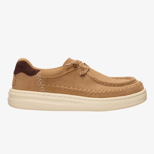 Жіночі мокасини HEYDUDE HARPER MOC CRAFTED SUEDE SVC
