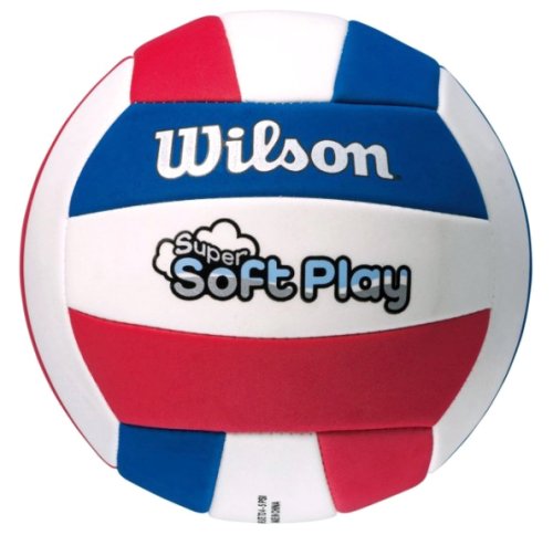 Мяч волейбольный Wilson SUPER SOFT PLAY VB RDWHBL BULK SS14
