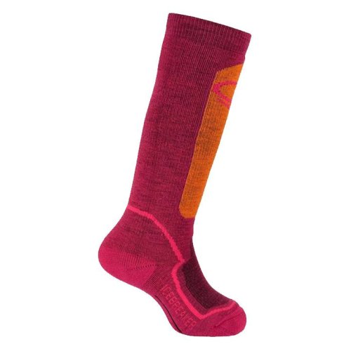 Носки Icebreaker Kids Snow Mid OTC ruby/cherub/mandarine