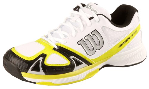 Кроссовки для тенниса Wilson m RUSH EVO WHITE/LIME/BLACK SS15