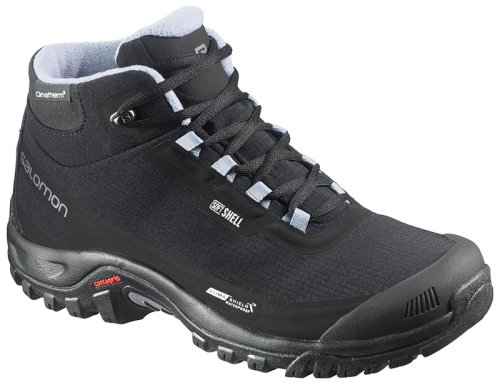 Ботинки Salomon SHELTER CS WP W BK/BK/STONE BLUE FW15-16