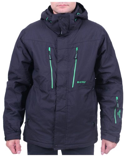 Куртка г/л Hi-tec NAXOS-BLACK/GREEN