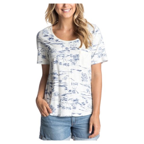 Футболка Roxy ROYAL PALMS J KTTP YCQ6 Afterglow-Pattern