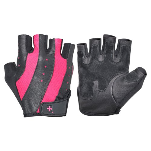 Перчатки женские HARBINGER Pro Wash&Dry black/pink M