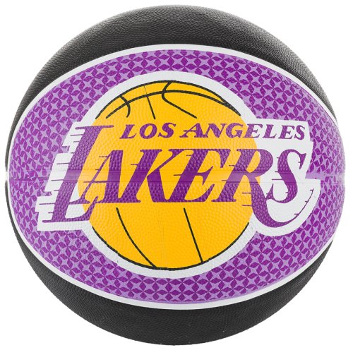 Баскетбольный мяч для стритбола Spalding NBA TEAM LOS ANGELES LAKERS