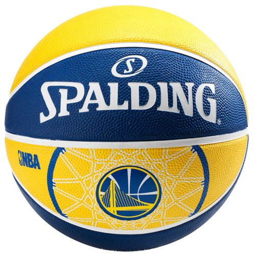 Баскетбольный мяч для стритбола Spalding NBA TEAM GOLDEN STATE WARRIORS