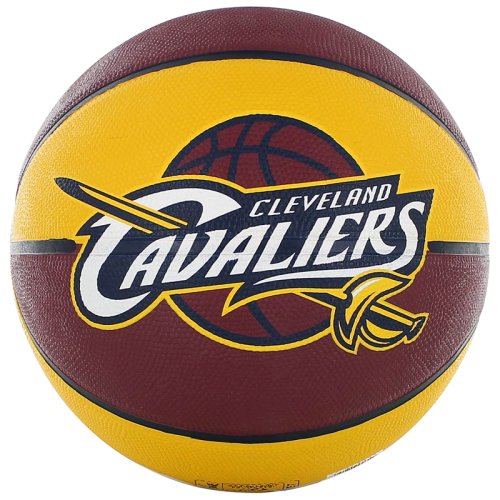 Баскетбольный мяч для стритбола Spalding NBA TEAM CLEVELAND CAVALIERS