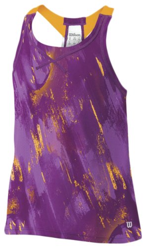 Майка Wilson jr. Painted Print BF Tank Dark Plum