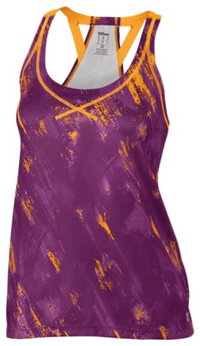 Майка Wilson ldy Painted Print BF Tank Dark Plum