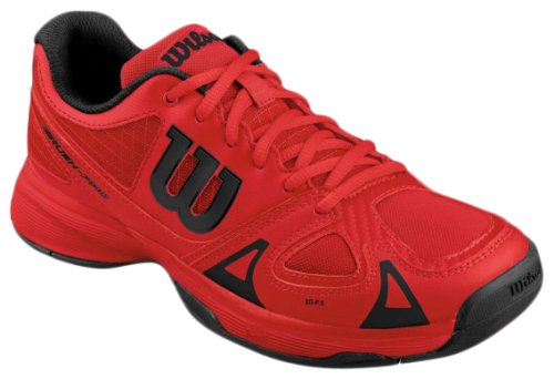 Кроссовки для тенниса Wilson jr. RUSH PRO RED/BK