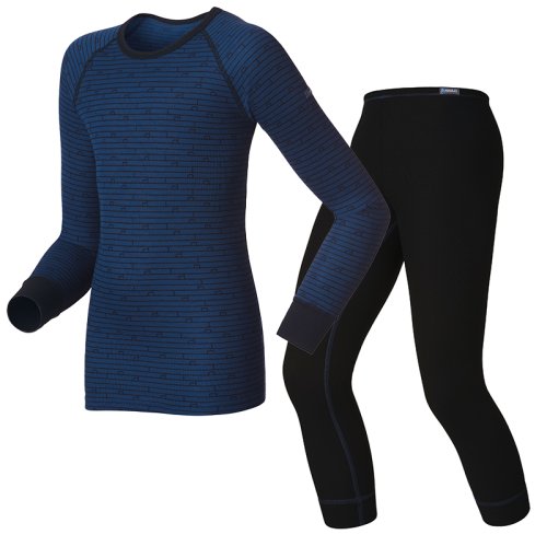 Термокомплект ODLO Set shirt l/s pants long WARM KIDS
