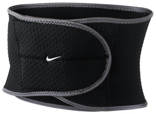 Пояс на поясницу Nike WAIST WRAP L BLACK/DARK CHARCOAL