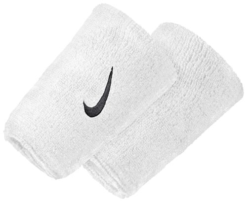 Напульсник Nike SWOOSH DOUBLEWIDE WRISTBANDS WHITE/BLACK
