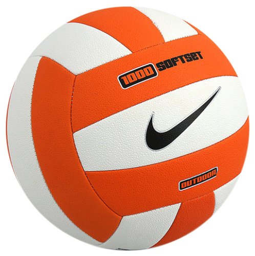 Мяч волейбольный Nike 1000 SOFT SET OUTDOOR VOLLEYBALL INFLATED WITH BOX WHITE/ TOTAL ORANGE
