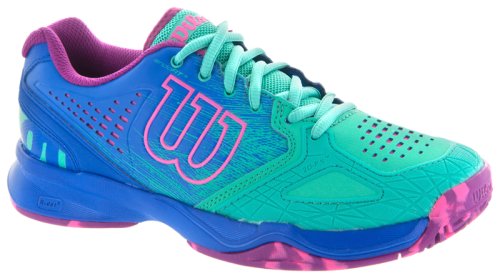 Кроссовки для тенниса Wilson KAOS COMP AQUAGREEN/BLUE IRIS/F SS16