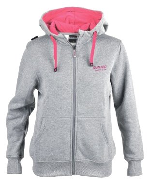 Толстовка Hi-tec LADY SARRIA-GREY MELANGE/ROSE